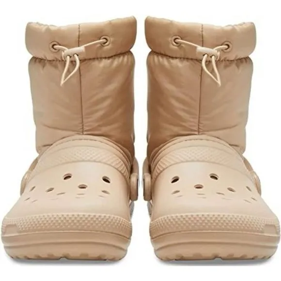 Crocs Classic Lined Neo Puff - Tan