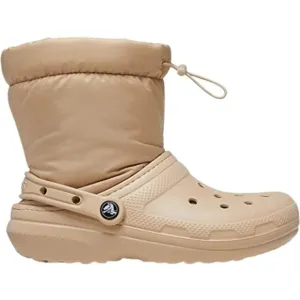 Crocs Classic Lined Neo Puff - Tan