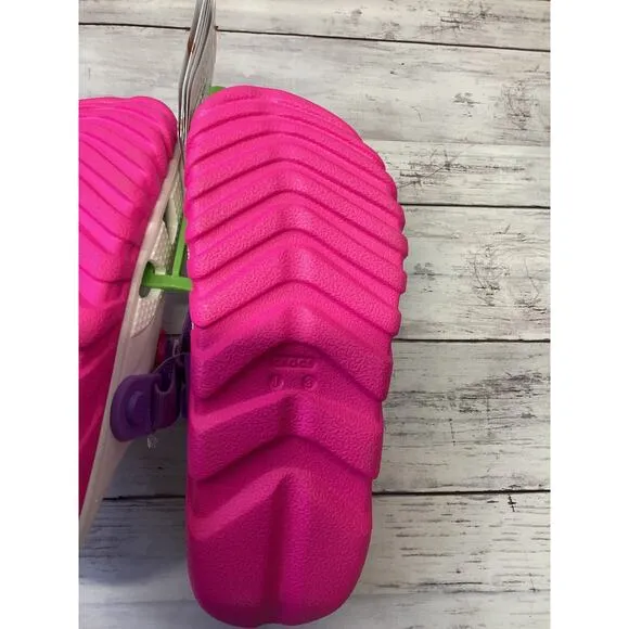 Crocs Multicolor Synthetic Unisex Kids' Shoes Size 3
