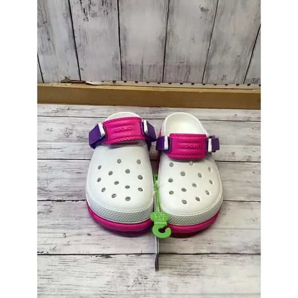 Crocs Multicolor Synthetic Unisex Kids' Shoes Size 3