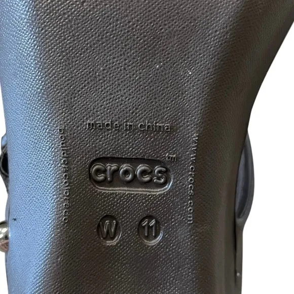 CROCS Women’s US 11 Mushroom Sandals Cyprus IV Heels Open Toe Comfort Brown
