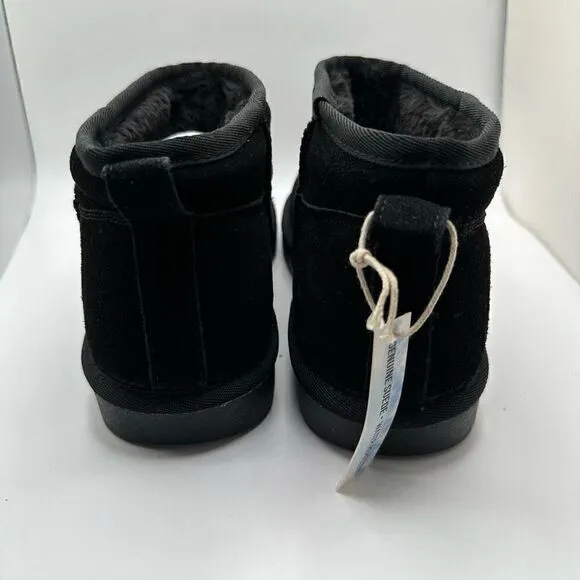 CUSHIONAIRE Women's pull on boot 10 BLACK
