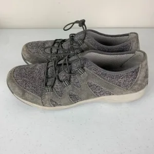 Dansko Holland Suede Bungee Sneakers Shoes Grey Size 40