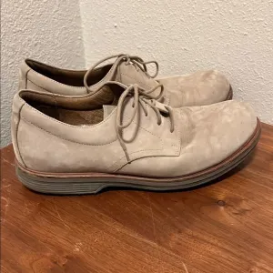 Dansko Shoes‎ Mens Size EU 46 or US 12.5 Josh Tan Leather Lace Up Oxfords