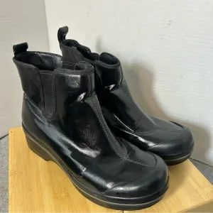 Dansko Vail Rain Boots Canvas Rubber Women’s Black 6.5US 4.5UK 37EU