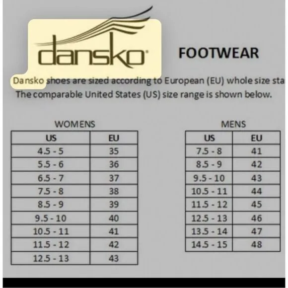 Dansko DAYNA Slip On Sandals Womens EU 41 US 10.5-11