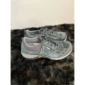 Dansko Paisley Black/black suede leather athletic shoes 37 6.5