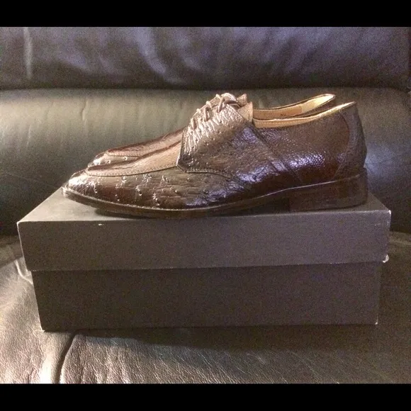 David X Ostrich Shoes