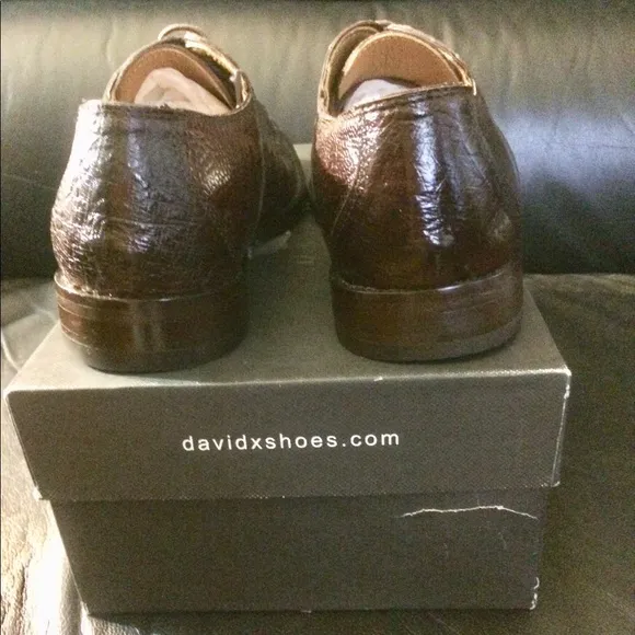 David X Ostrich Shoes