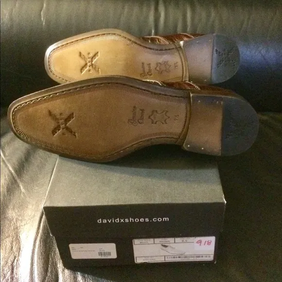 David X Ostrich Shoes