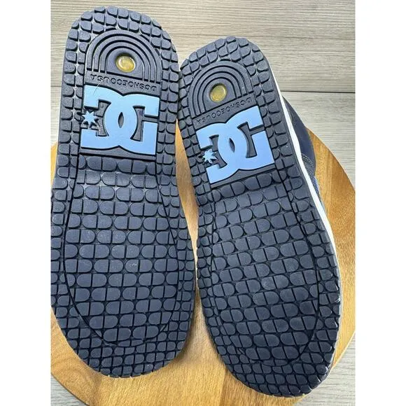 DC Shoes Lynx Women’s Skateboarding Shoes Size 6 Navy/Light Blue