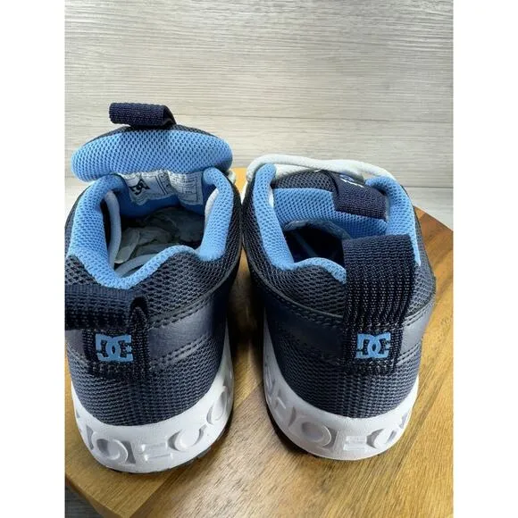 DC Shoes Lynx Women’s Skateboarding Shoes Size 6 Navy/Light Blue