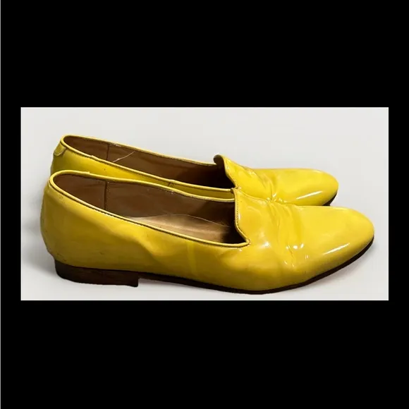 Dieppa Restrepo 5338 54 Slip Ons Loafers Flats Dress Shoes Yellow US 10