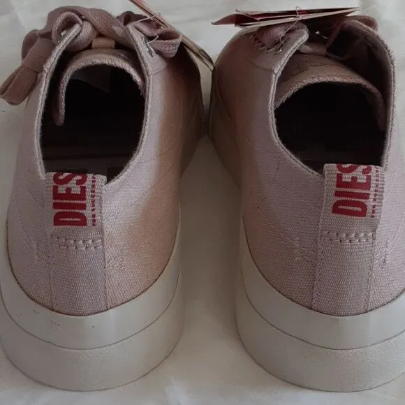DIESEL Athos 8 Low Women's Sneakers, Pink, Euro size 39, US 8.5 NWT