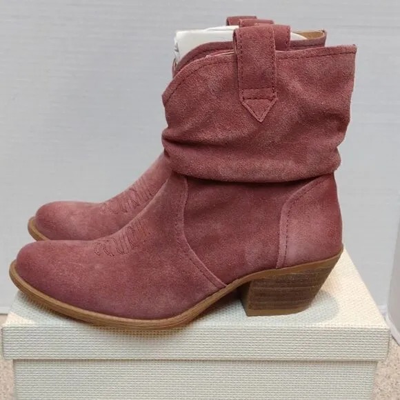 Dingo Suede Cowgirl Boots Country Line Dancing