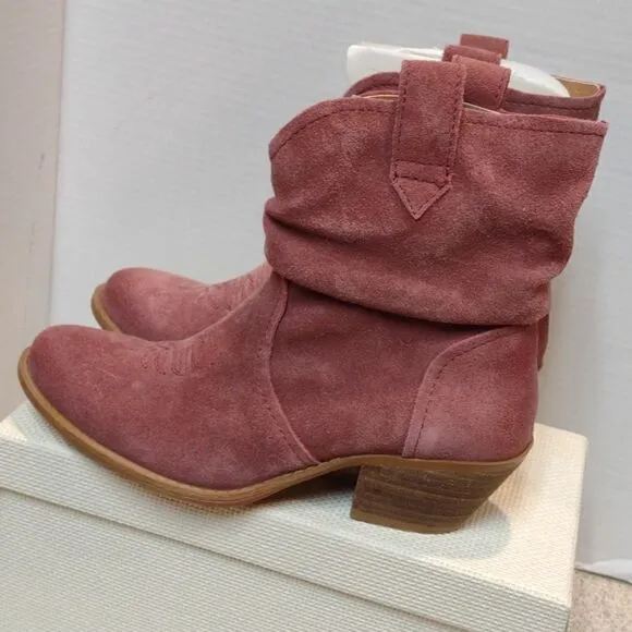 Dingo Suede Cowgirl Boots Country Line Dancing