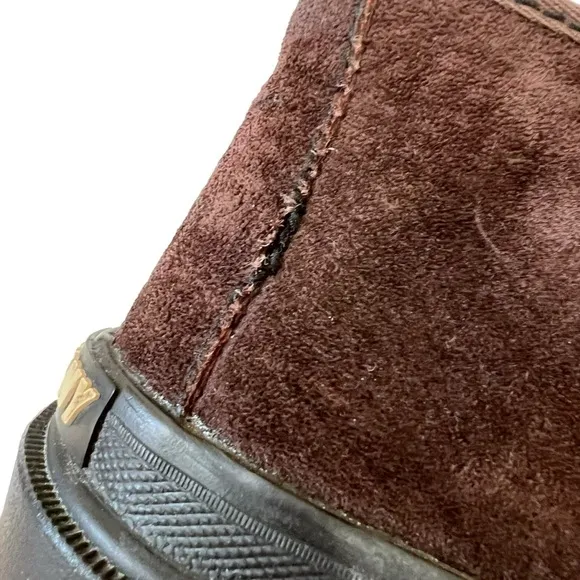 DKNY Y2K Brown Suede Chukka Boots