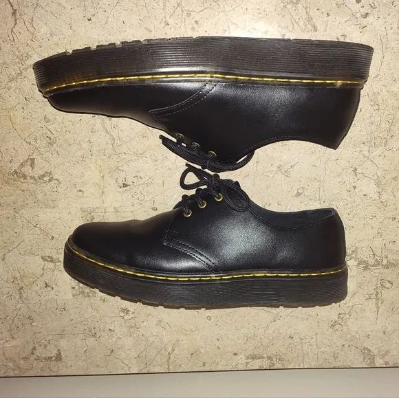 Doc Martens Classic Black Leather Unisex Shoes