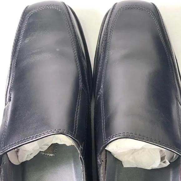 Dockers Proposal Black Leather Dress Shoes Size 12W