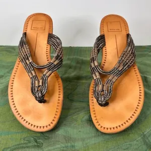 DOLCE VITA Leather Summer Sandals Size 10