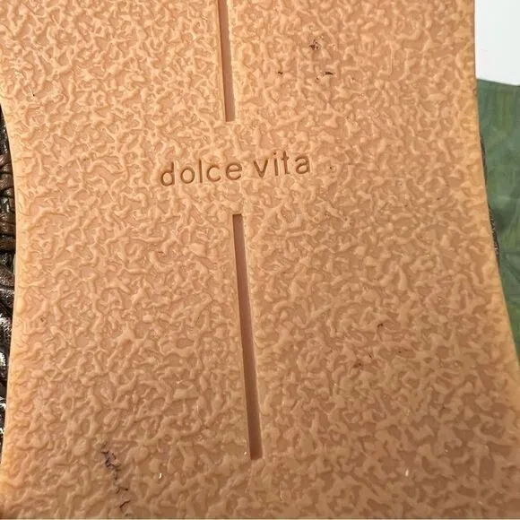 DOLCE VITA Leather Summer Sandals Size 10
