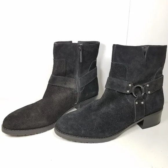 Donald J Pliner Boots Ankle Black suede