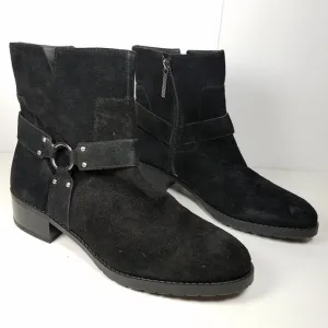 Donald J Pliner Boots Ankle Black suede