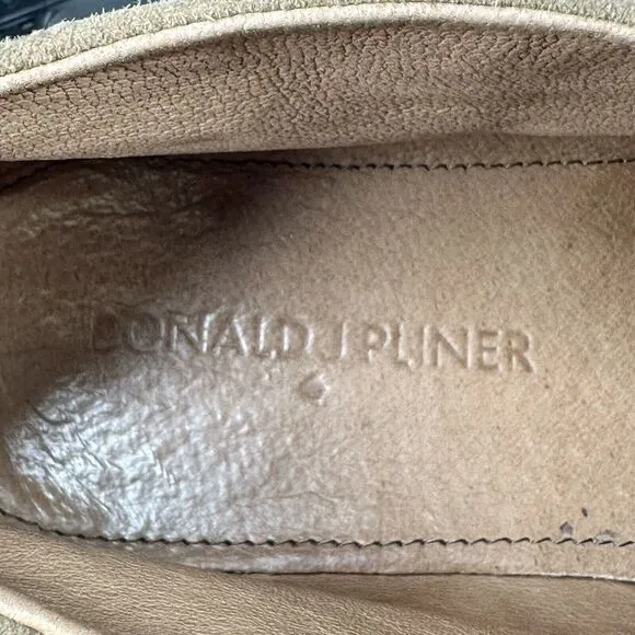 Donald J Pliner Boots Men’s Size 10 M Suede Wingtip Ankle Chukka Tan Ermes-Ma