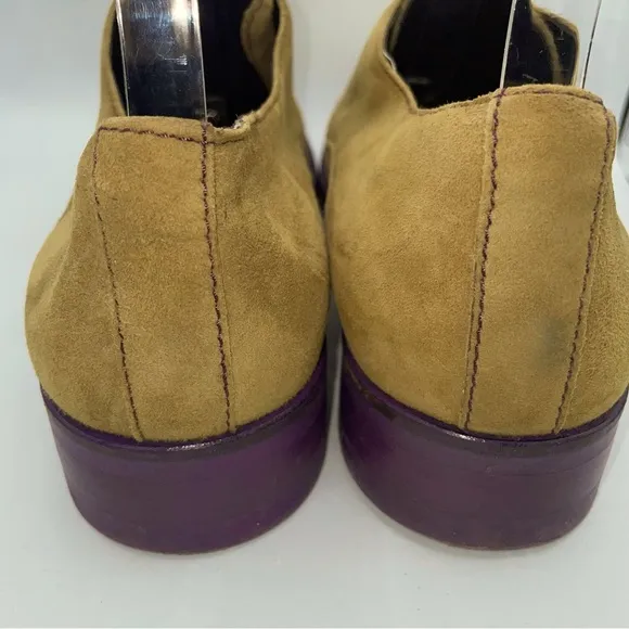 Donald J. Pliner Embe Cap Toe Suede Lace Up Oxford Shoes