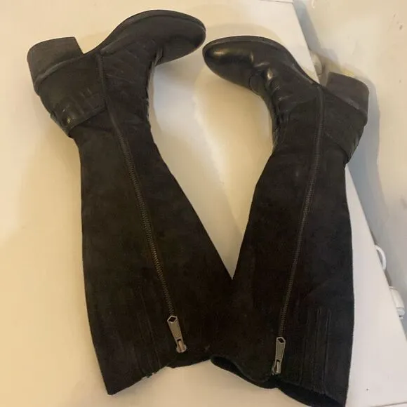 Donald J Pliner women suede leather women boots Sz  6 Plo
