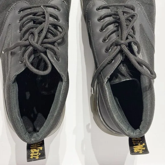 Dr. Doc Martens Bonny Tech Extra Tough Poly Rubber Black Chukka Boots Men’s 12