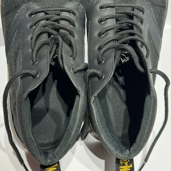 Dr. Doc Martens Bonny Tech Extra Tough Poly Rubber Black Chukka Boots Men’s 12