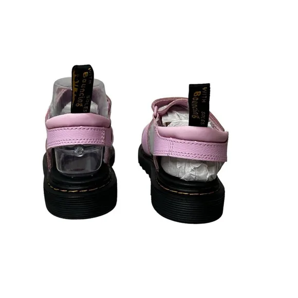 Dr Doc Martens Klaire Y Sandals Pink Black Beach Open Toe Sandals Size 6