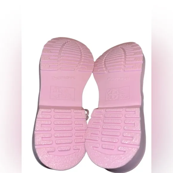 Dr. Martens 1460 Pascal Mono Chalk Pink Virginia Leather Boots