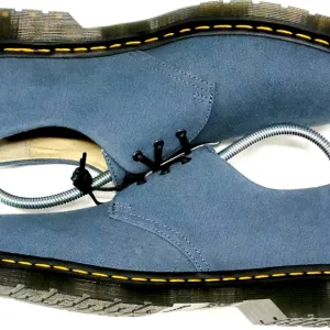 Dr. Martens 1461 Natural Canvas Oxford Shoes Sz 12 Men New