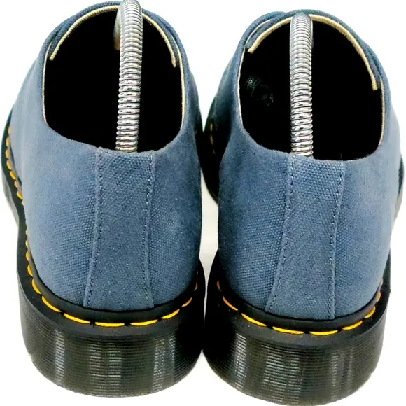 Dr. Martens 1461 Natural Canvas Oxford Shoes Sz 12 Men New