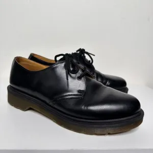 Dr. Martens 1461 PW Black Oxfords Lace Up Docs Leather Shoes Mens Grunge 8