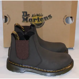 Dr. Martens 2976 Kids 1 Wildhorse Lamper Boots BROWN SZ 1