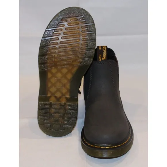 Dr. Martens 2976 Kids 1 Wildhorse Lamper Boots BROWN SZ 1