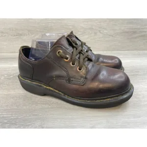 Dr. Martens 9814 Men's England   US 8 Brown Leather Lace Up Toe Oxford Shoes