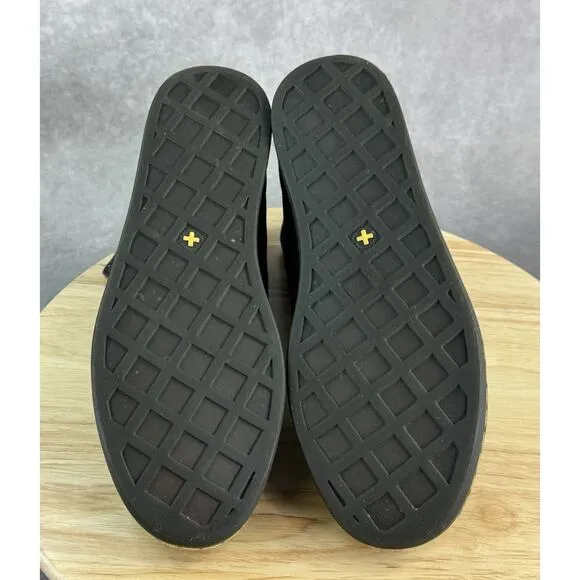 Dr Martens Alfie Men 9 Women 10 Combat Boots Black Canvas Air Wair Ankle