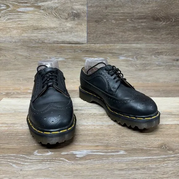 Dr. Martens Bex Smooth Leather Brogue Shoes Women's Size 6 (England Sizi…