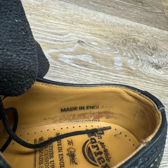 Dr. Martens Bex Smooth Leather Brogue Shoes Women's Size 6 (England Sizi…