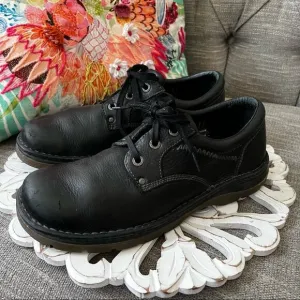 Dr. Martens Black Leather Oxford Shoes Mens 11