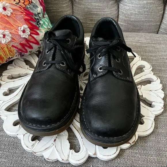 Dr. Martens Black Leather Oxford Shoes Mens 11