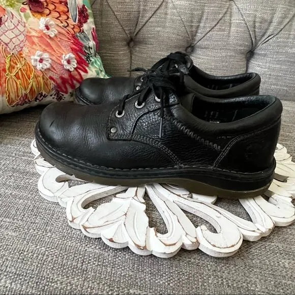 Dr. Martens Black Leather Oxford Shoes Mens 11