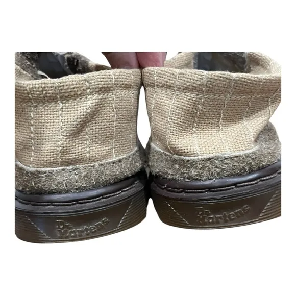 Dr Martens Dersert Oasis toggle suede canvas slip on shoes size 9 men