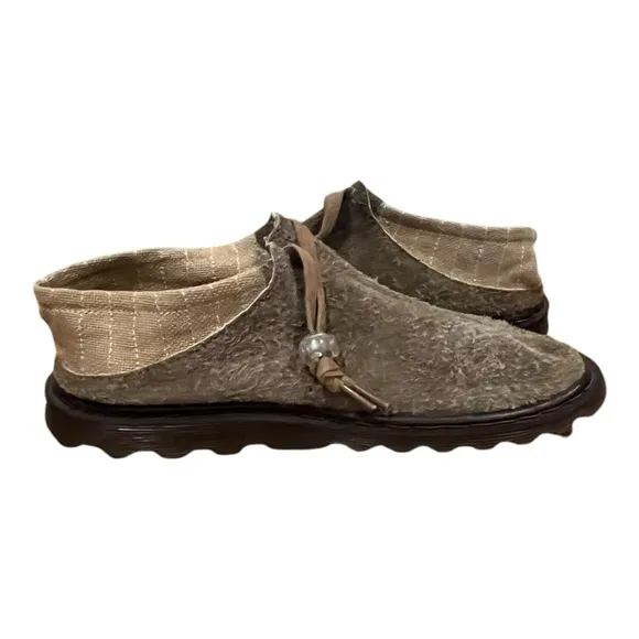 Dr Martens Dersert Oasis toggle suede canvas slip on shoes size 9 men