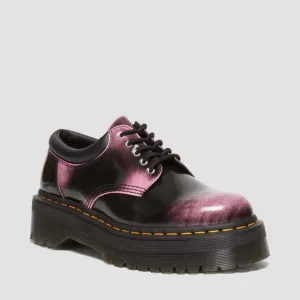 Dr. Martens DISTRESSED LEATHER PLATFORM CASUAL SHOES