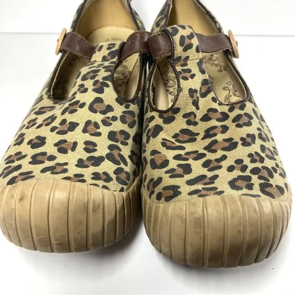 Dr Martens Mary Jane Shoes Canvas Sugar Skulls Animal print 9 Brown Platform